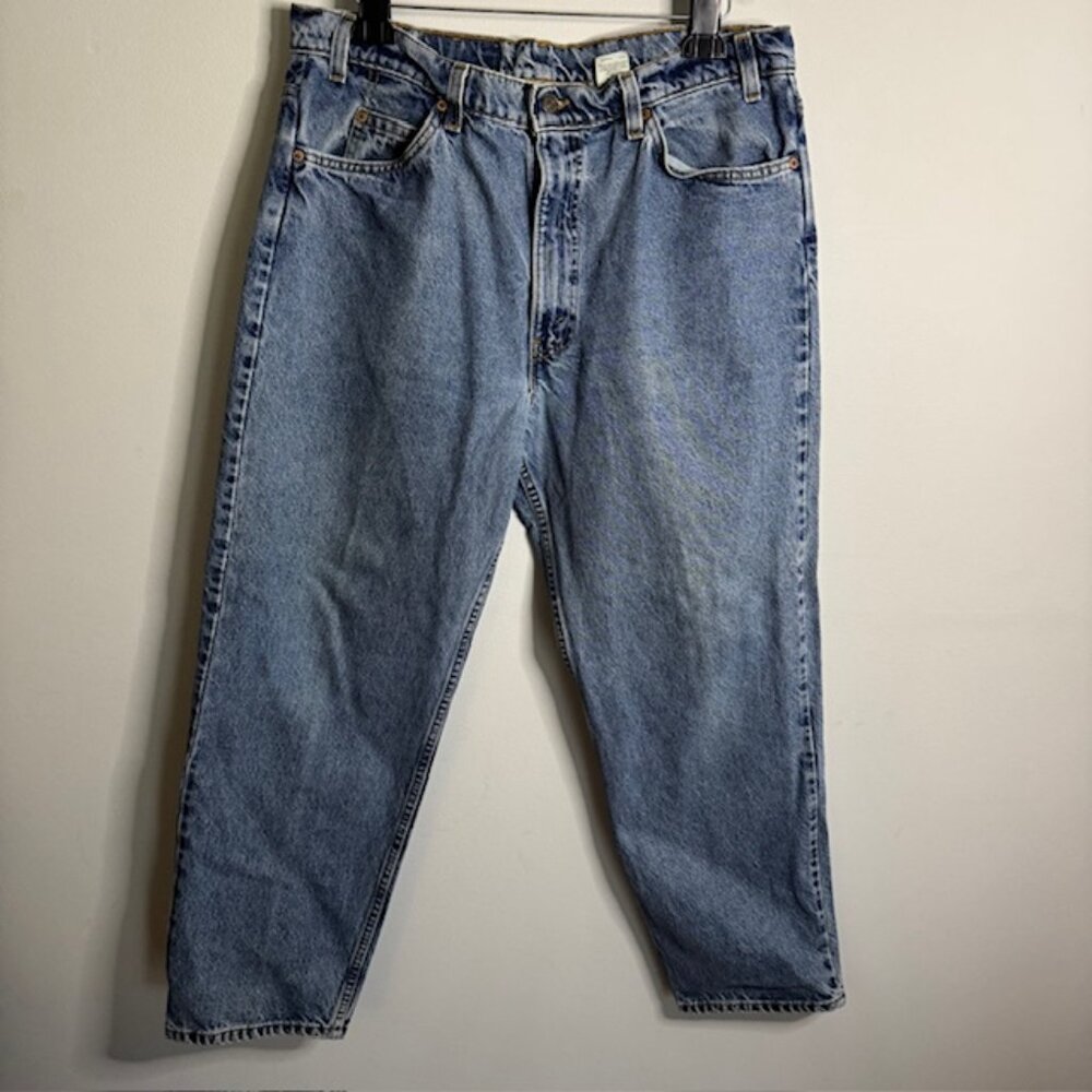 Vintage 1997 Levi's Orange Label Men's 550 Relaxed Fit Jeans 38x30